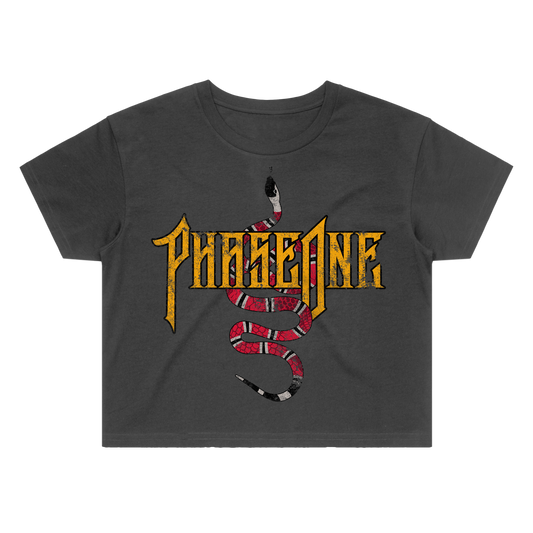 PhaseOne - Snake Women's Crop Tee