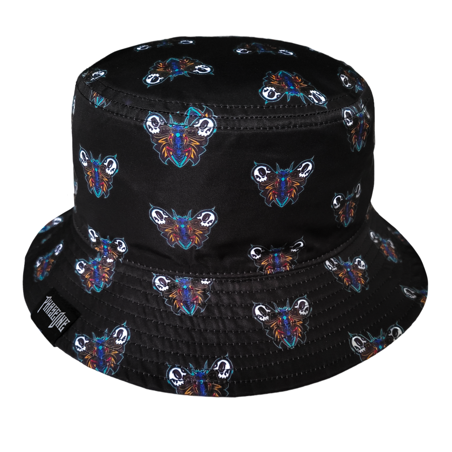 PhaseOne - Mayhem Moths Reversible Bucket Hat