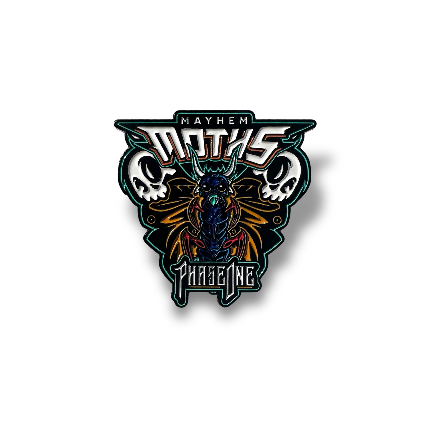 PhaseOne - Mayhem Moths Lapel Pin