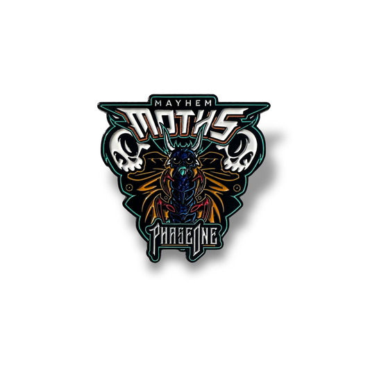 PhaseOne - Mayhem Moths Lapel Pin