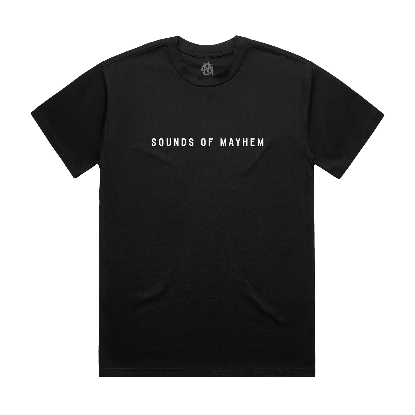 PhaseOne - Sounds of Mayhem - Premium Heavyweight Black Tee