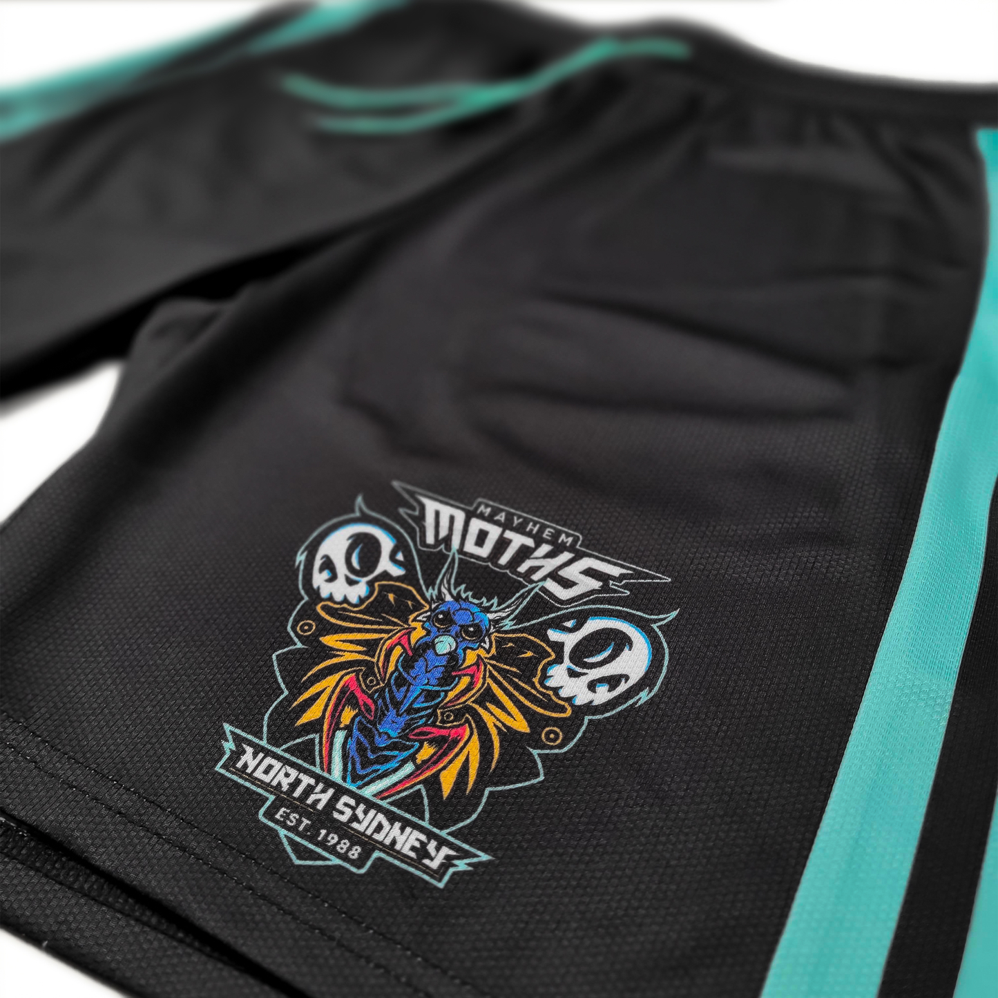 PhaseOne - Mayhem Moths Basketball Shorts