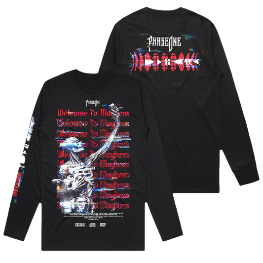 PhaseOne - Mayhem - Black Long Sleeve