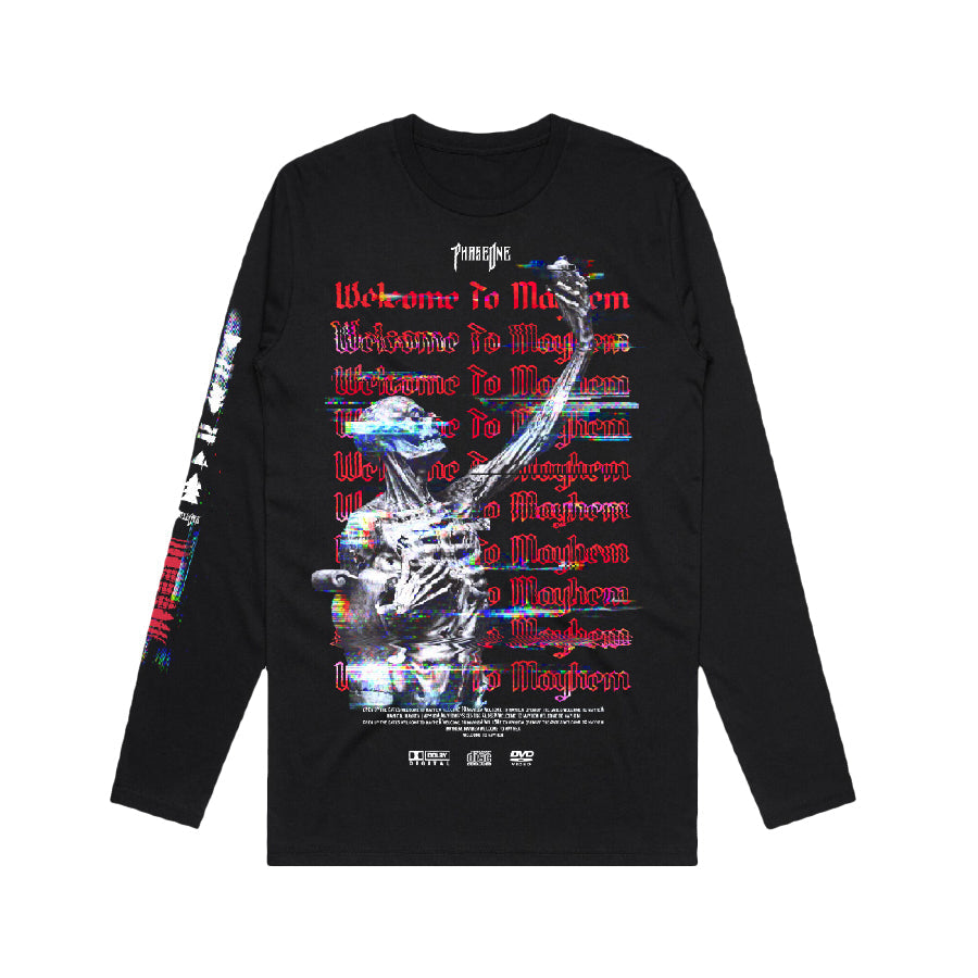 PhaseOne - Mayhem - Black Long Sleeve