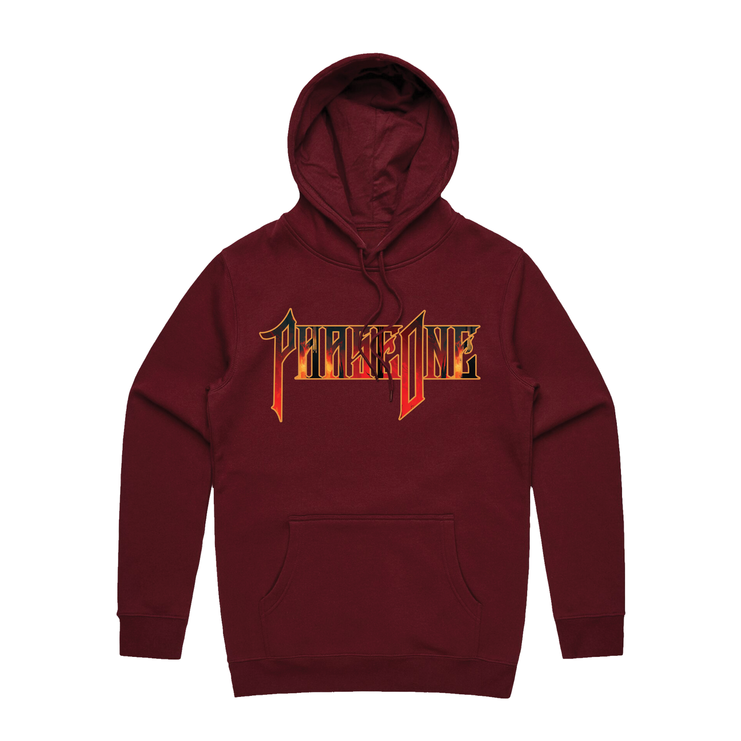PhaseOne - Welcome To Mayhem - Maroon Hoodie