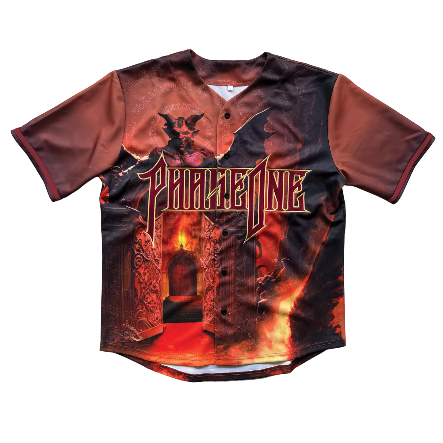 PhaseOne - Welcome To Mayhem - Baseball Jersey