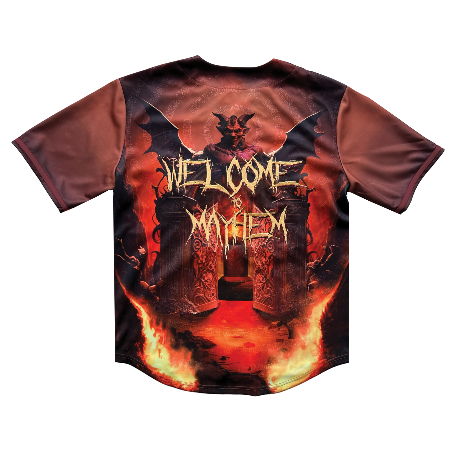 PhaseOne - Welcome To Mayhem - Baseball Jersey