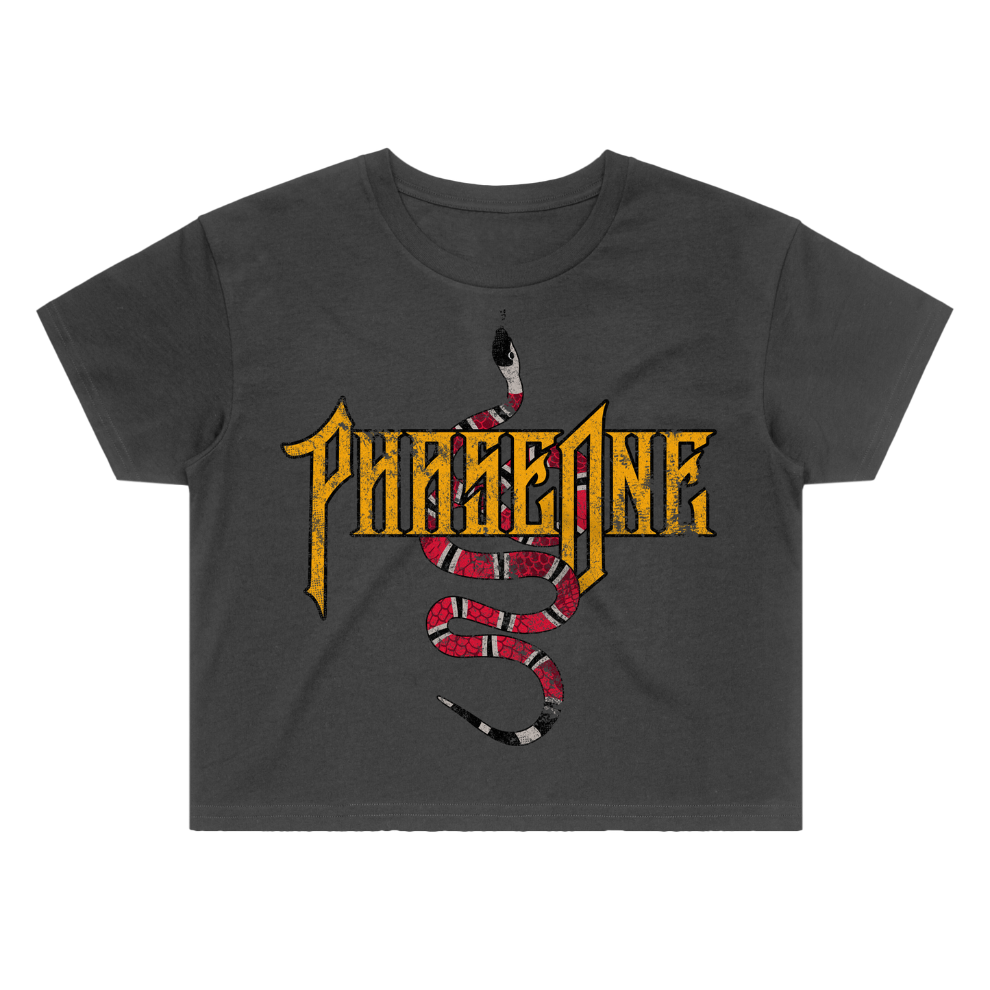 PhaseOne - Snake Women's Crop Tee