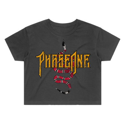 PhaseOne - Snake Women's Crop Tee