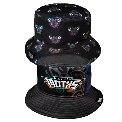 PhaseOne - Mayhem Moths Reversible Bucket Hat